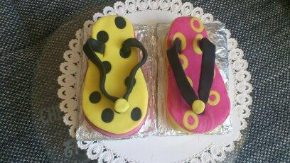 flip flop, torta, Netradičné torty, juliag, 1