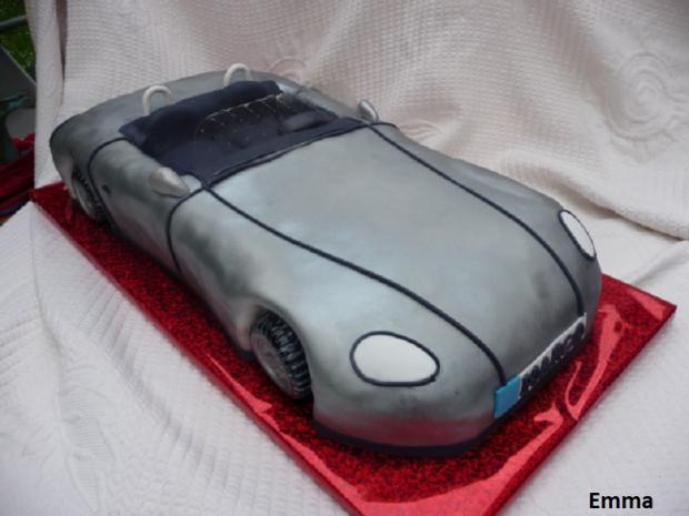 Narodeninova  60 x 30 velke auto, torta, Narodeninové torty, EmmaV, 1