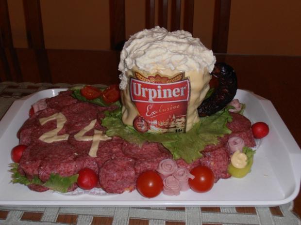Slaná torta Pivo pre partnera k narodeninám, torta, Slané torty, miirkaa3, 1