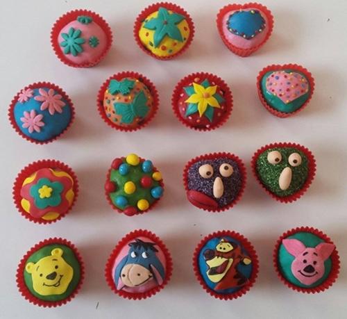 zábavné muffinky , torta, Zákusky, Simona444, 1
