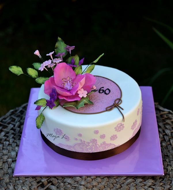kvetinková ružová, torta, Narodeninové torty kvetinková ružová, torta, Narodeninové torty, mayaL30, 1