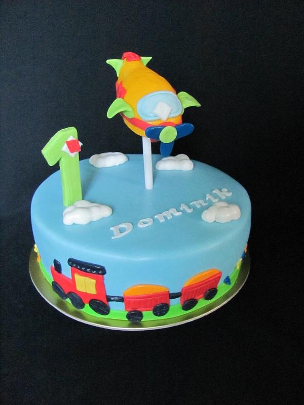 lietadielko pre Dominika, torta, Torty autíčka, vláčiky lietadielko pre Dominika, torta, Torty autíčka, vláčiky, Tatjana Dobrovičová, 1