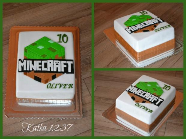 Minecraft, torta, Narodeninové torty Minecraft, torta, Narodeninové torty, katka1237, 1