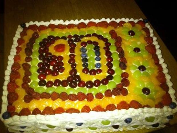 moja prvá ovocná :), torta, Narodeninové torty, monka..., 1