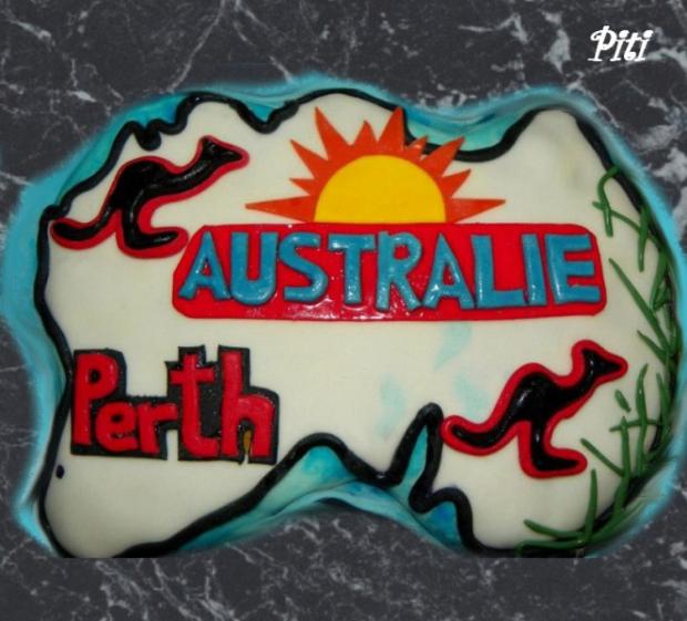 Austrália, torta, Narodeninové torty, Piti, 1