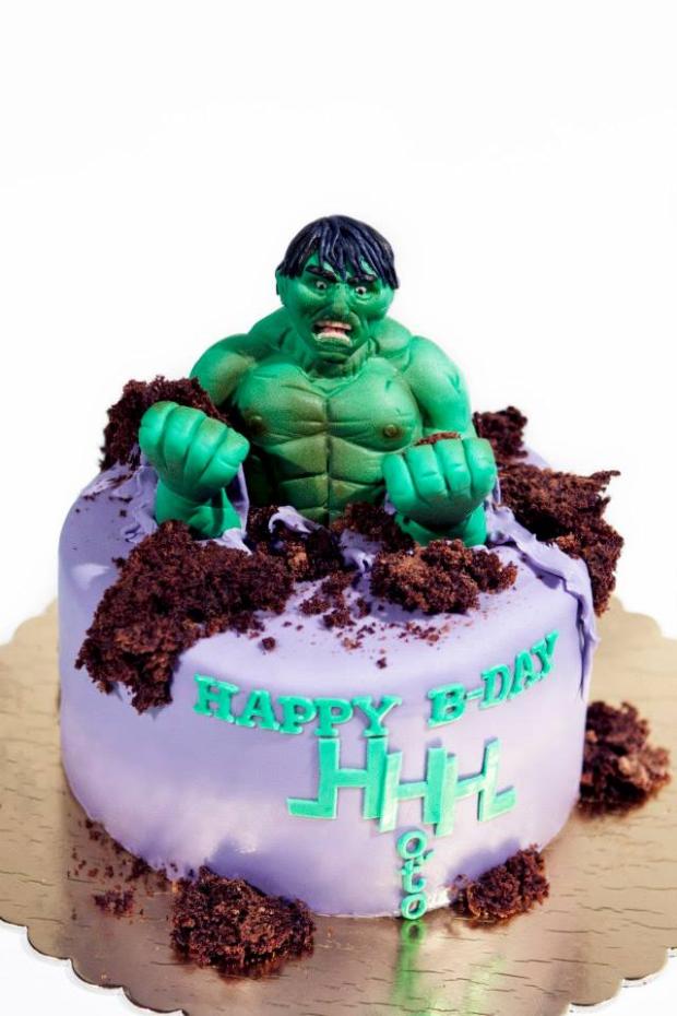 Hulk, torta, Narodeninové torty Hulk, torta, Narodeninové torty, sweetlubi, 1