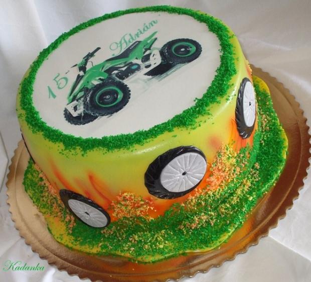 Pre fanúšika štvorkoliek, torta, Narodeninové torty Pre fanúšika štvorkoliek, torta, Narodeninové torty, Kadanka, 1