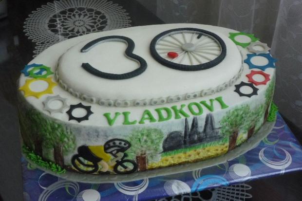 Vladkovi -- 30 --, torta, Narodeninové torty Vladkovi -- 30 --, torta, Narodeninové torty, Primilka, 1