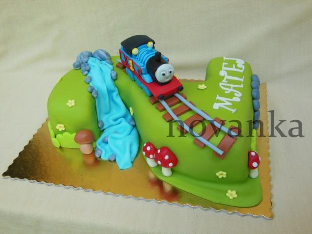 Tomáš, torta, Torty autíčka, vláčiky, novanka, 1