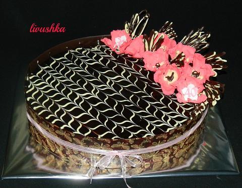čokinova - oval, torta, Čokoládové torty čokinova - oval, torta, Čokoládové torty, livushka, 1