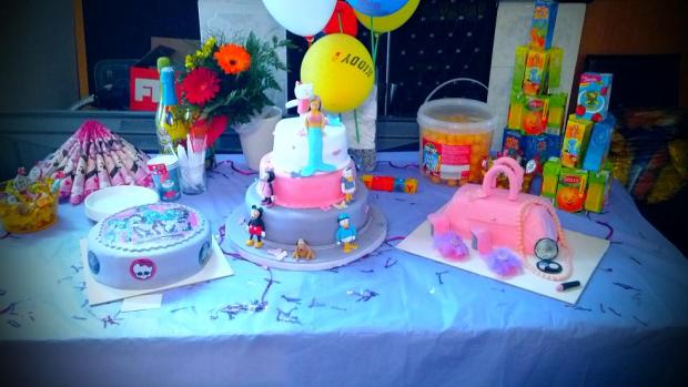Celé trio na narodeniny, torta, Rozprávkové torty, Jana Nociarova, 1