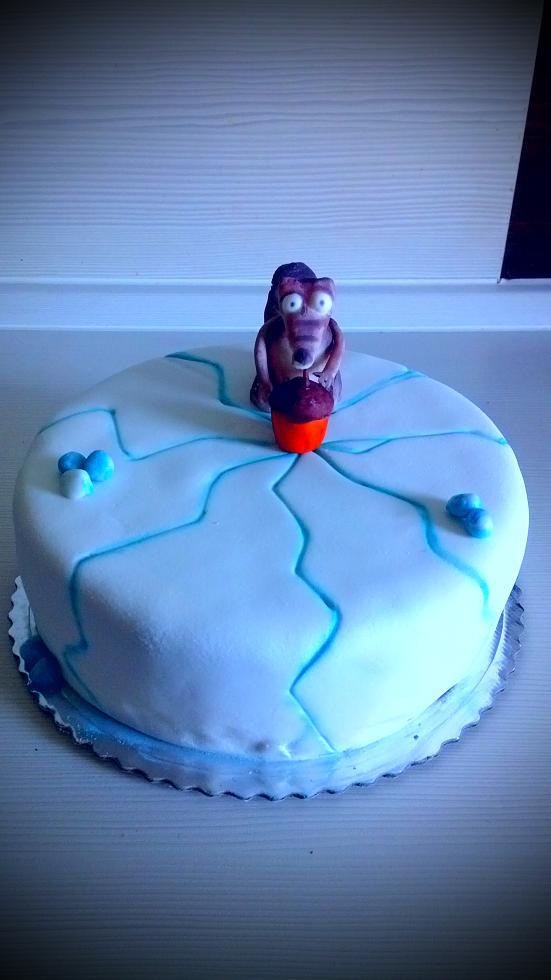 Doba ľadová, torta, Rozprávkové torty, Jana Nociarova, 1
