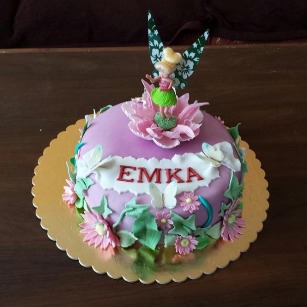 Zvonilka pre Emku, torta, Rozprávkové torty Zvonilka pre Emku, torta, Rozprávkové torty, MK martina, 1