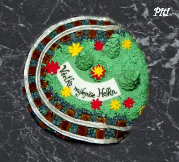 Železnica, torta, Narodeninové torty, Piti, 1