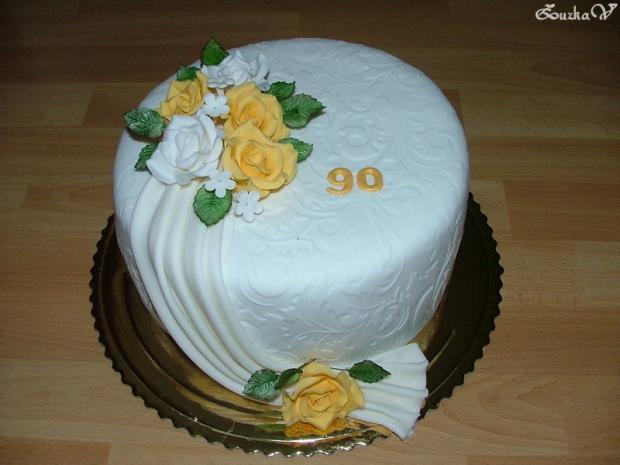 90, torta, Narodeninové torty 90, torta, Narodeninové torty, ZuzkaV, 1