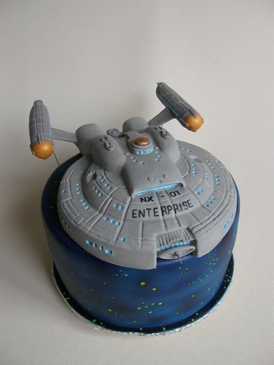 Enterprise, torta, Narodeninové torty Enterprise, torta, Narodeninové torty, Annka, 1