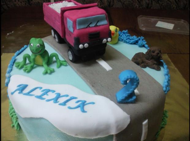 Tatra a zvieratka, torta, Torty autíčka, vláčiky Tatra a zvieratka, torta, Torty autíčka, vláčiky, Pedro, 1