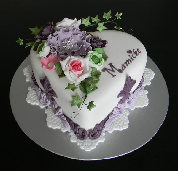 Srdce, torta, Narodeninové torty Srdce, torta, Narodeninové torty, zabinka, 1