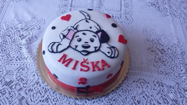 Dalmatín, torta, Torty so zvieratkami Dalmatín, torta, Torty so zvieratkami, MK martina, 1