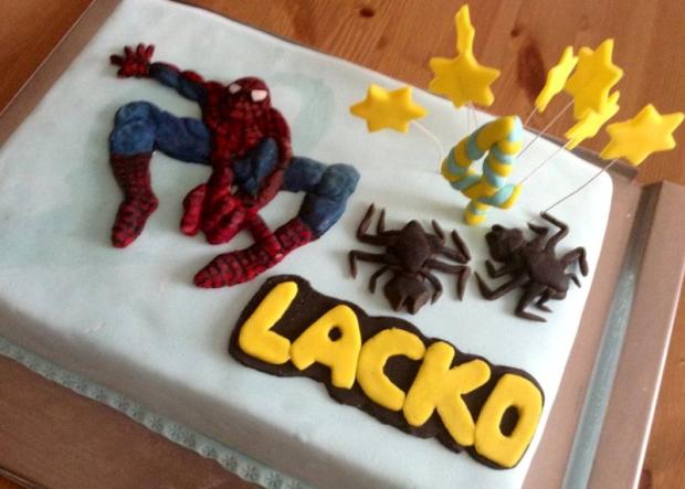 spiderman, torta, Rozprávkové torty, MIKINA, 1