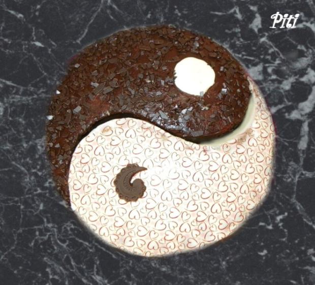 Jin a Jang, torta, Čokoládové torty, Piti, 1