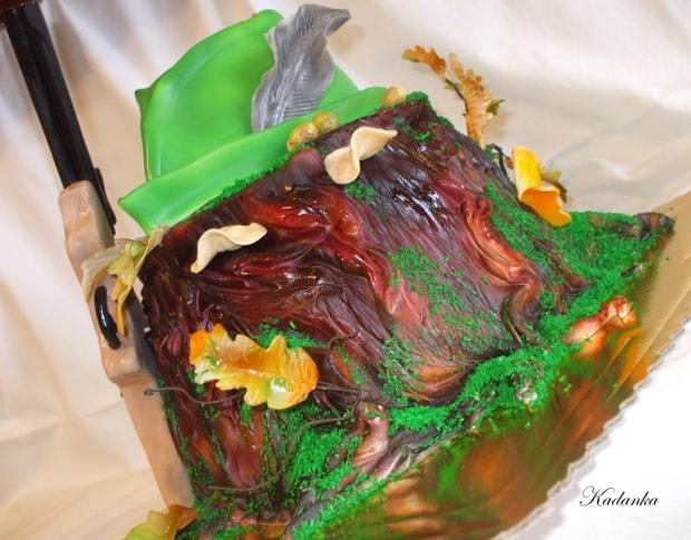 Pre poľovníka právnika, torta, Narodeninové torty, Kadanka, 1