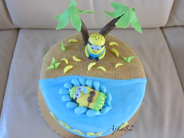 mimoni, torta, Rozprávkové torty mimoni, torta, Rozprávkové torty, ajka82, 1