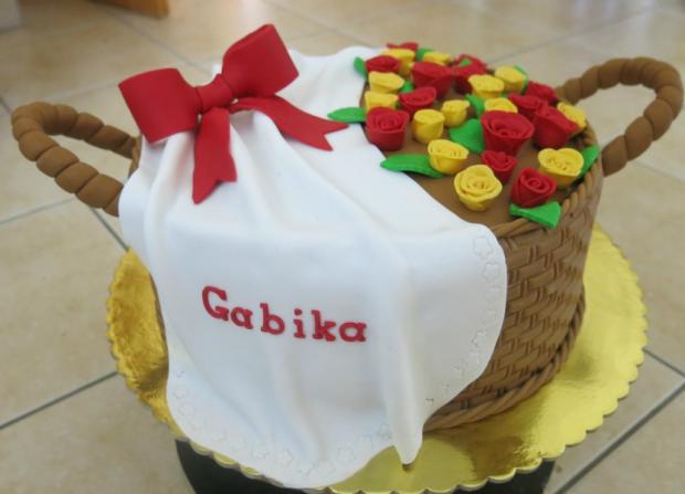 Košík, torta, Narodeninové torty, Gagacakes, 1