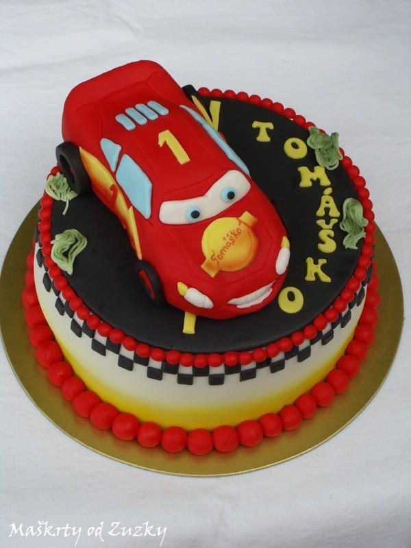 Cars iný pohľad, torta, Rozprávkové torty, Zuziv, 1