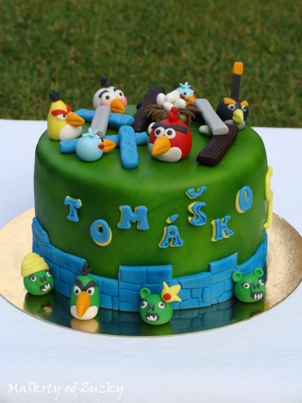 Angry birds, torta, Ostané torty pre deti, Zuziv, 1