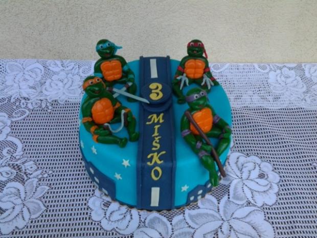 ninja korytnačky, torta, Rozprávkové torty, eva.s, 1