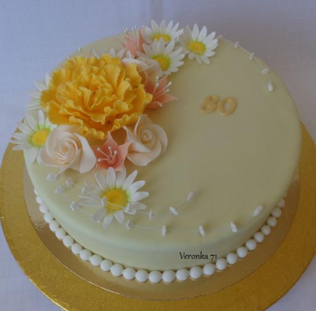 kvetinková, torta, Narodeninové torty, Veronka 71, 1