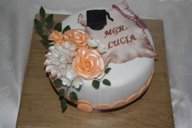 Promočná, torta, Torty - škola, stužková Promočná, torta, Torty - škola, stužková, stanula, 1