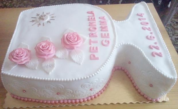 torta biely kalich, torta, Torty na cirkevné sviatky, nová-maria, 1