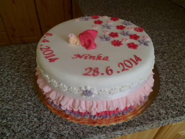 Ninke, torta, Torty na krstiny, Janka.S, 1