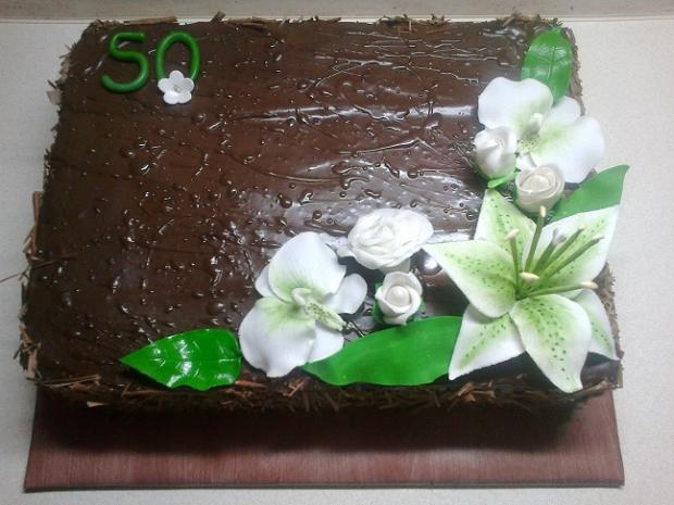 50. narodeniny, torta, Narodeninové torty, anafe, 1