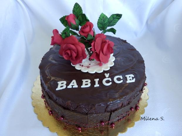 Čokoládový s vazbou, torta, Čokoládové torty, Milinka, 1