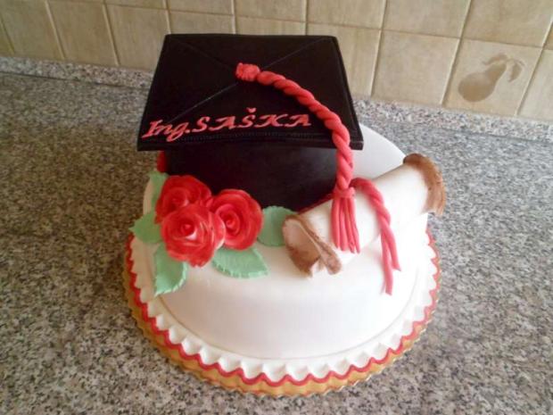 Pre Sašku, torta, Torty - škola, stužková, Janka.S, 1