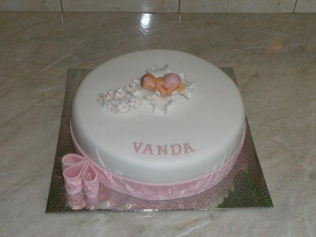 Pre Vandu, torta, Torty na krstiny Pre Vandu, torta, Torty na krstiny, Iveta Barlíková, 1