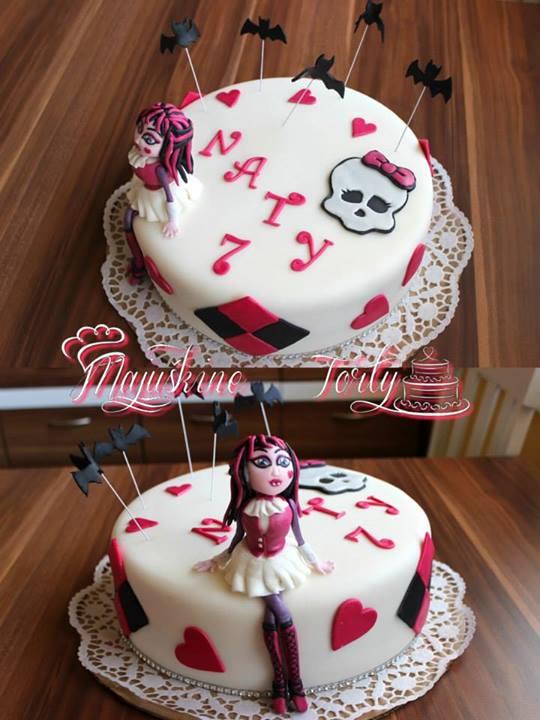 Draculaura, torta, Rozprávkové torty, Majuškine Torty, 1