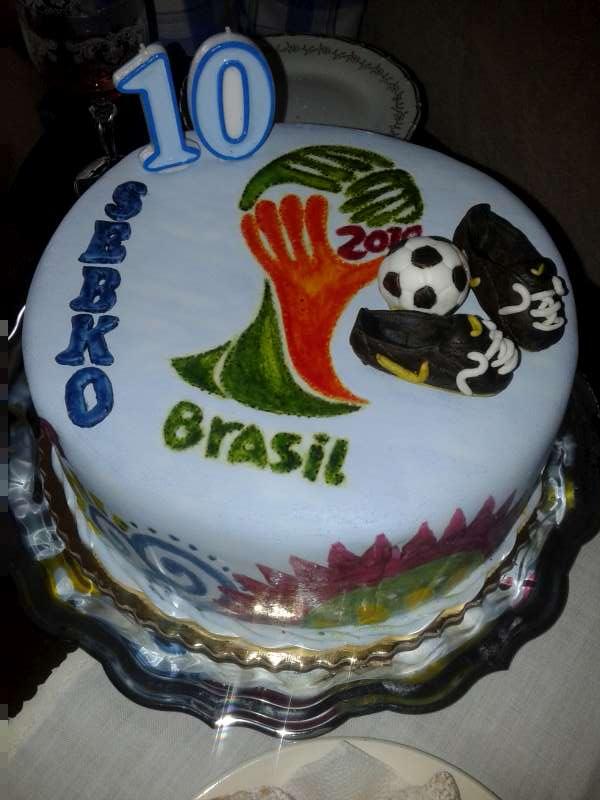 Brasil 2014, torta, Športové torty, Stanislavka, 1