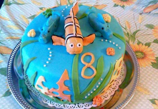 nemo, torta, Rozprávkové torty nemo, torta, Rozprávkové torty, zabacka, 1