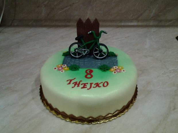 torta s bicyklom, torta, Ostané torty pre deti, eva.s, 1