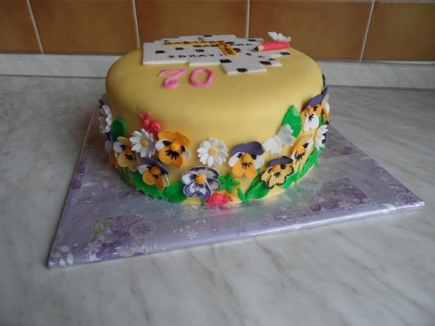 s macoškami, torta, Narodeninové torty s macoškami, torta, Narodeninové torty, PAJ, 1
