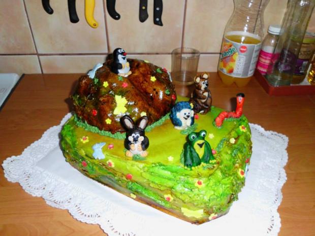 krteček, torta, Rozprávkové torty, nikyju, 1