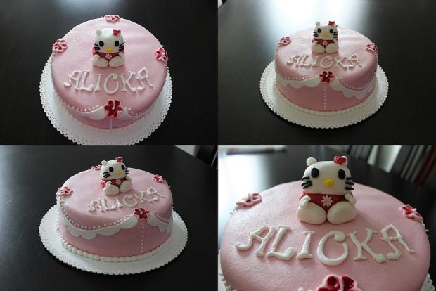 Hello Kitty tortička :) , torta, Rozprávkové torty, Žaneta17, 1