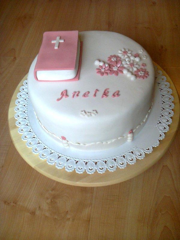 1. sv. prijímanie, torta, Torty na cirkevné sviatky, janig11, 1