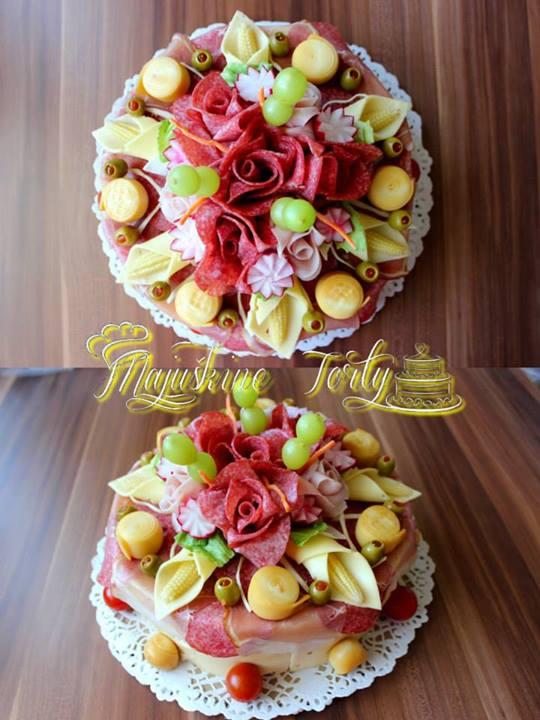 Slaná torta, torta, Slané torty, Majuškine Torty, 1