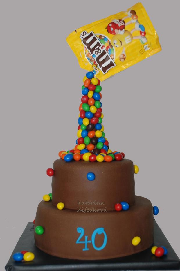 lietajuce mm´s, torta, Netradičné torty lietajuce mm´s, torta, Netradičné torty, Katarina139, 1