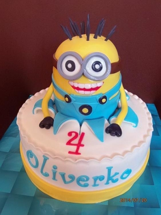 mimoň pre Oliverka, torta, Rozprávkové torty mimoň pre Oliverka, torta, Rozprávkové torty, , 1